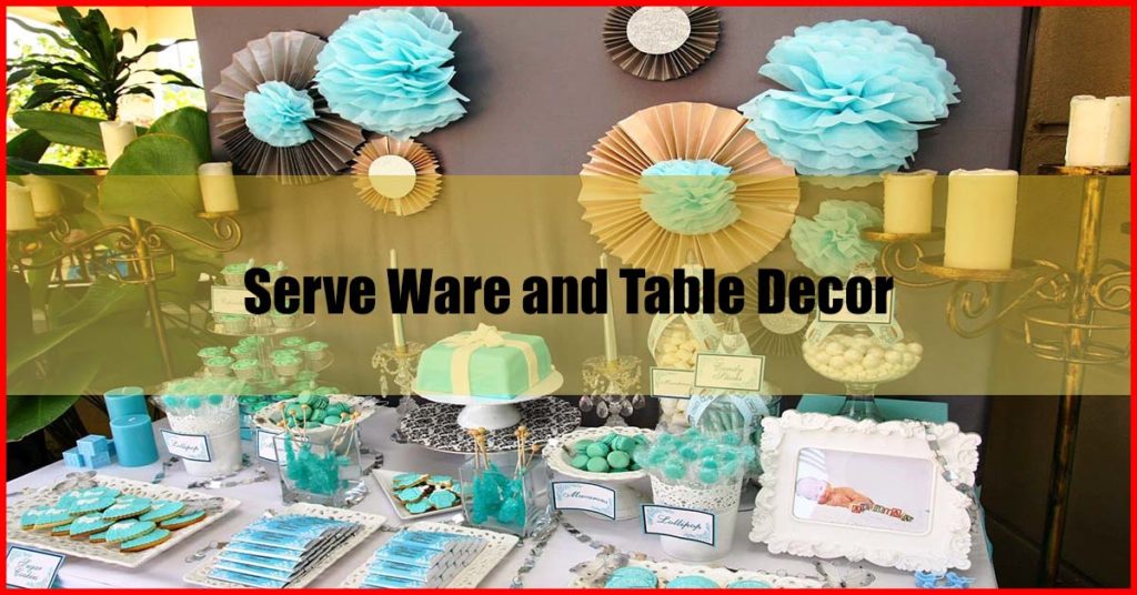 Aqiqah Serve Ware and Table Decor Malaysia