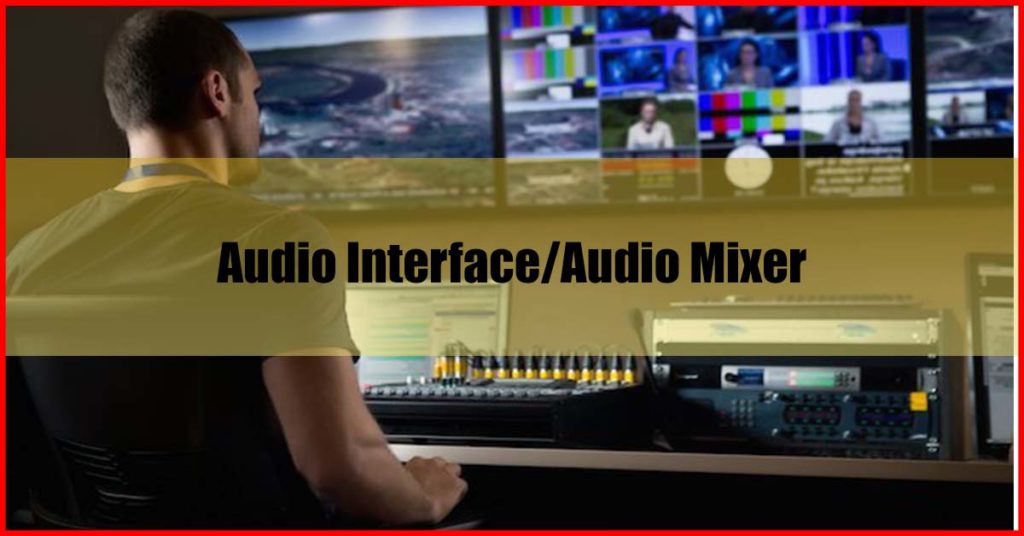 Audio Interface Audio Mixer