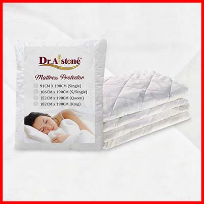 Dr.Alstone Bedding Internal 3 Layer Cotton Cooling Technology Mattress Protector