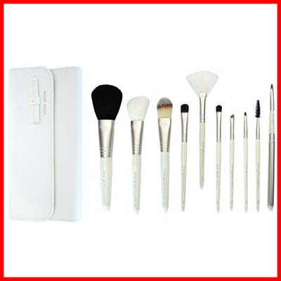 CERRO QREEN Makeup Brush Set - Hokkaido White (10 pcs)