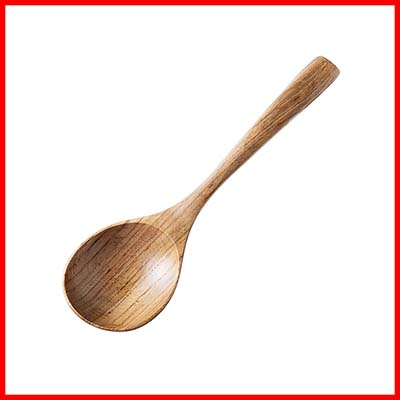 Ladle - Wooden Kitchen Utensil Big Spoon