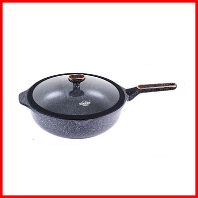 Uakeen Original Deep-Frying Pan with Lid