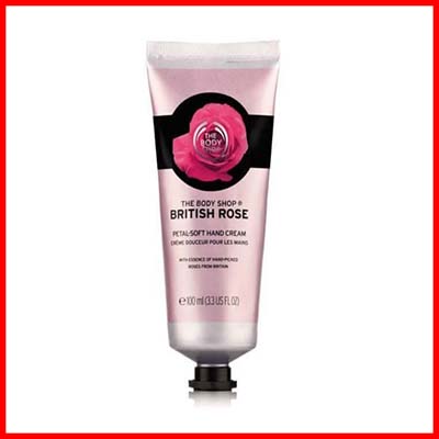 THE BODY SHOP British Rose Petal Soft Hand Cream 30ml