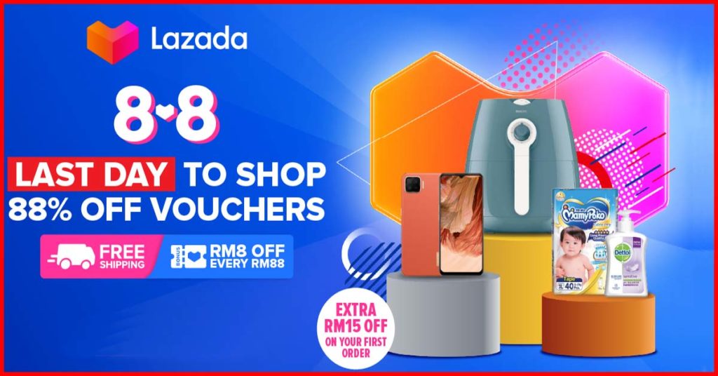 What is the Lazada 8.8 Sale Malaysia