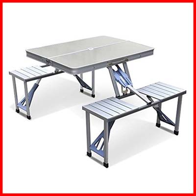 Aluminium Foldable Picnic Table