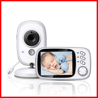 FinnSalle 3.2 Inch Video Baby Monitor