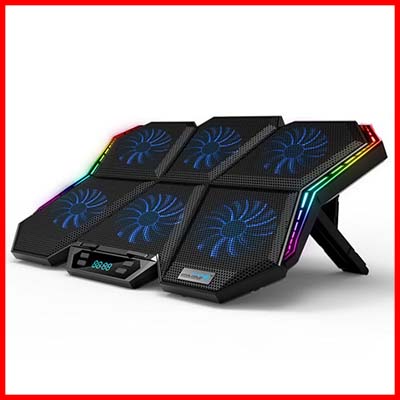 HXSJ Gaming RGB Laptop Cooler