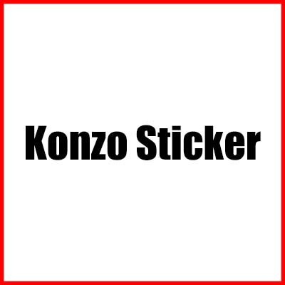 Konzo Sticker