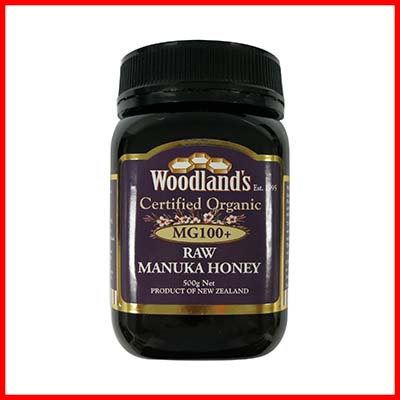 Woodland's Organic Manuka Honey MG100 (500g)