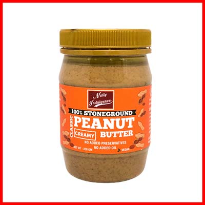 Nutty Indulgence Natural Creamy Peanut Butter