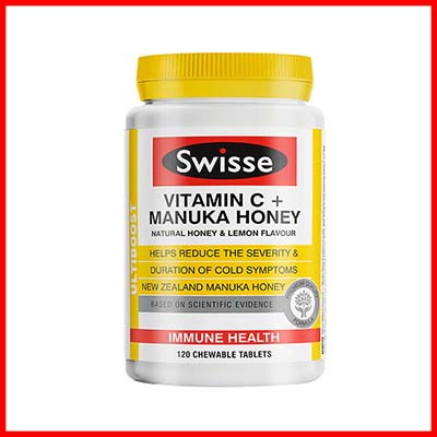 Swisse Ultiboost Vitamin C + Manuka Honey
