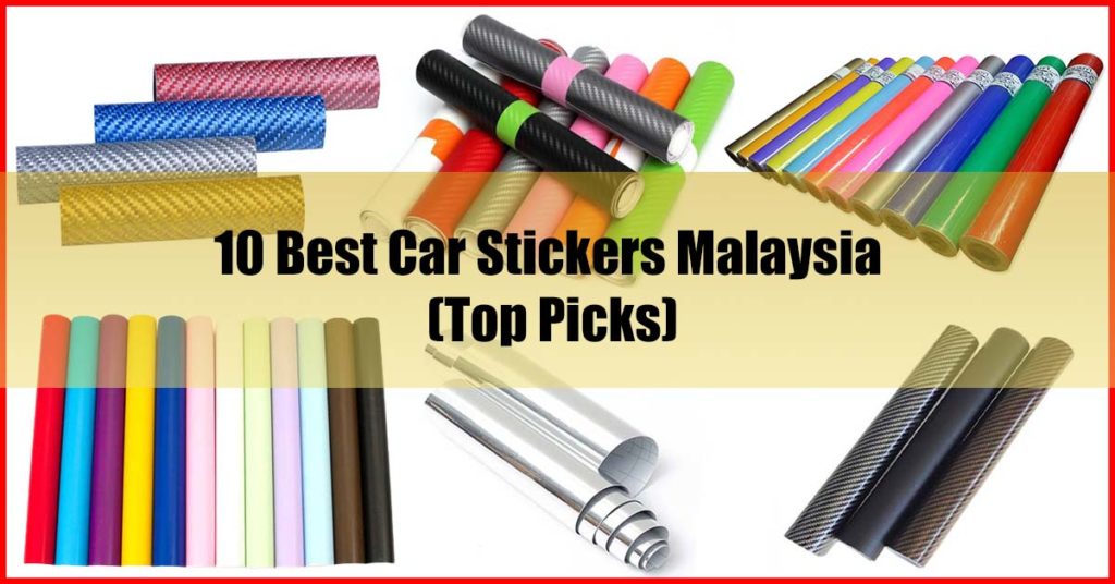 Top 10 Best Car Stickers Malaysia Review