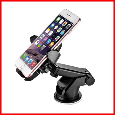 Long Neck One Touch Car Phone Holder