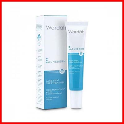 Wardah Acnederm Acne Spot Treatment Gel - Acne Prone-All Skin Type (15ml)