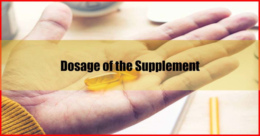 Dosage of the Supplement Blackmores Fish Oil Malaysia