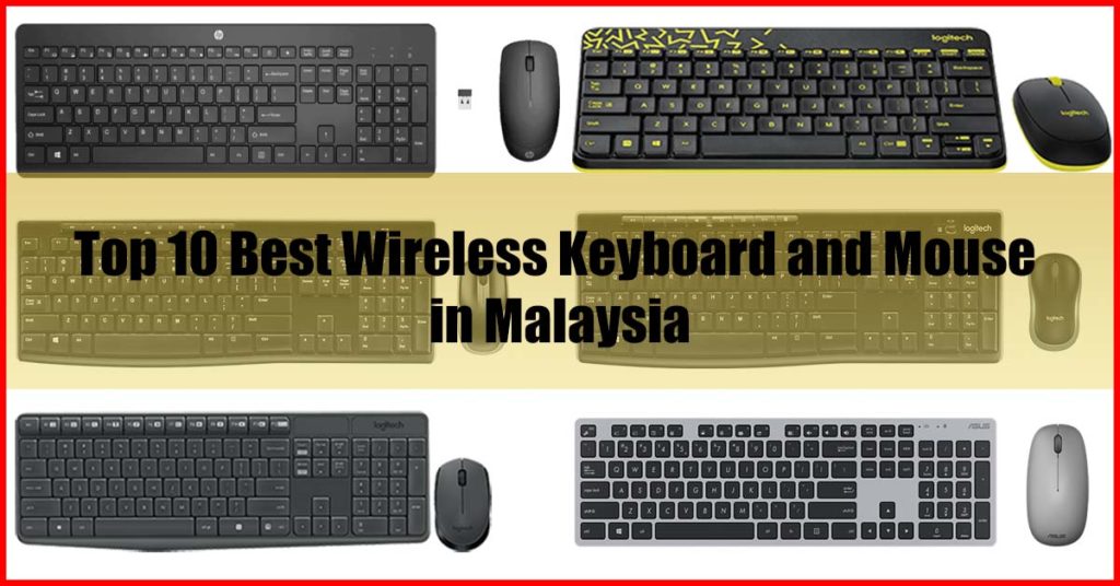 Top 10 Best Wireless Keyboard and Mouse in Malaysia