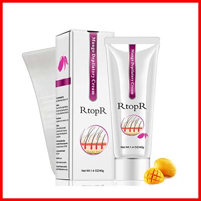 RtopR Mango Depilatory Cream - Painless Effective Hair Removal Cream for Men and Women