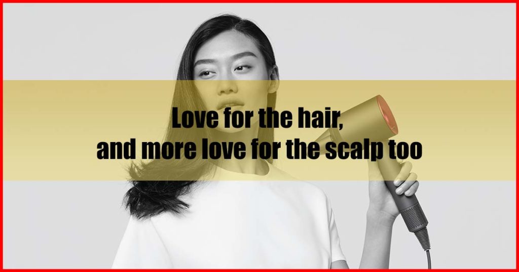 Love for the hair, and more love for the scalp too
