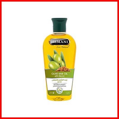 Hemani Olive Hair Oil with Almond