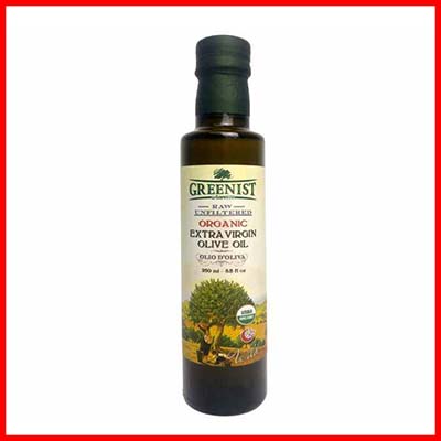Greenist Organic Extra Virgin Olive Oil [Cold Pressed, Raw & Unfiltered] 250ml