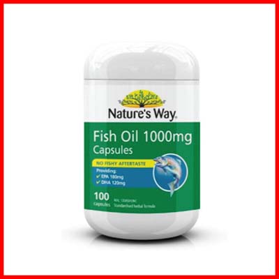 Nature’s Way – Fish Oil 1000mg Capsules
