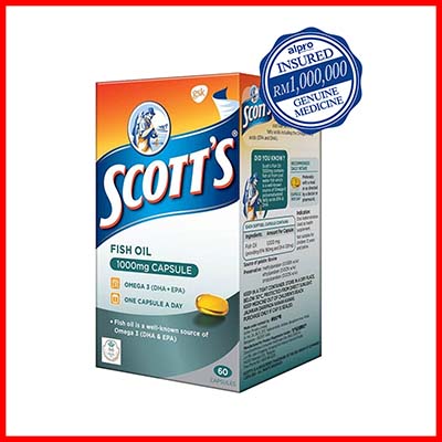 Scotts – Fish Oil 1000mg