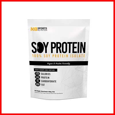 N8 Soy Protein 1kg + FREE N8 100% Whey Sachet