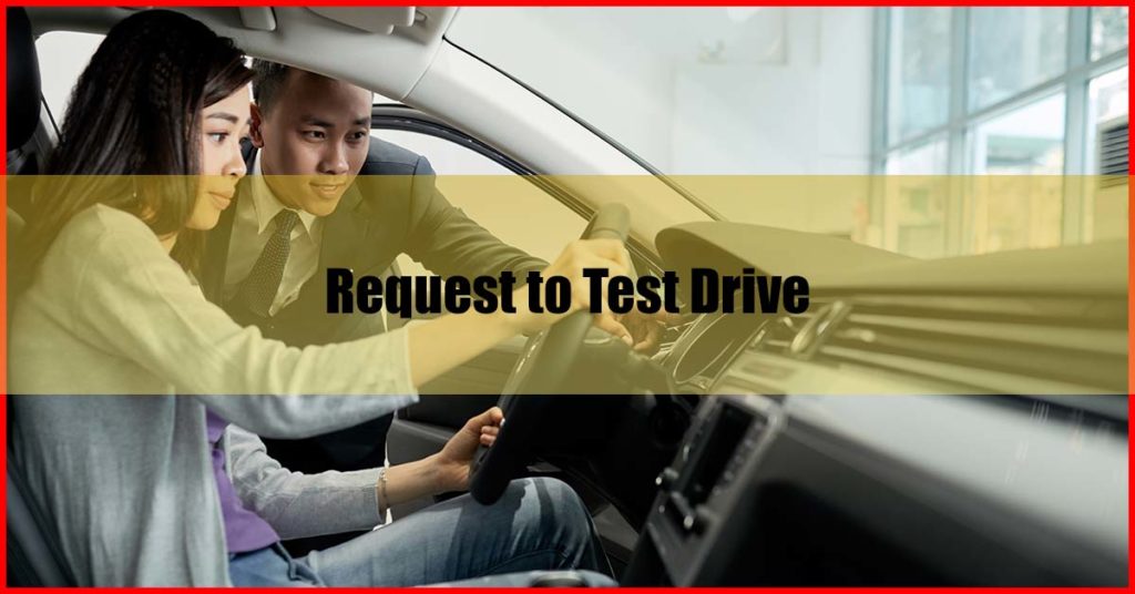 Request to Test Drive
