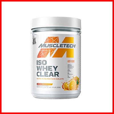 Muscletech, ISO Whey Clear, Ultra-Pure Protein Isolate, 1.10 lbs (503g)