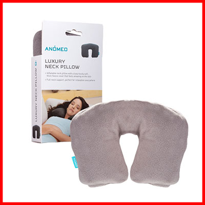 6. Anomeo Inflatable Luxury Neck Pillow