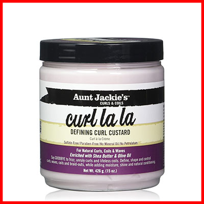 4. Aunt Jackie's Curl La La Defining Curl Custard 15oz