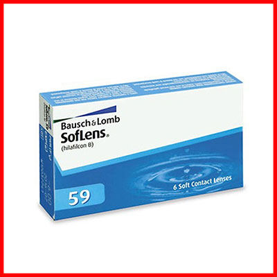 1. SofLens 59 Monthly Contact Lenses