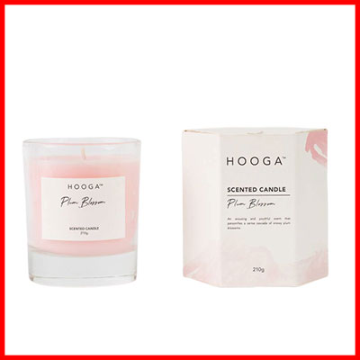 5. HOOGA Gourmand Series Scented Candle