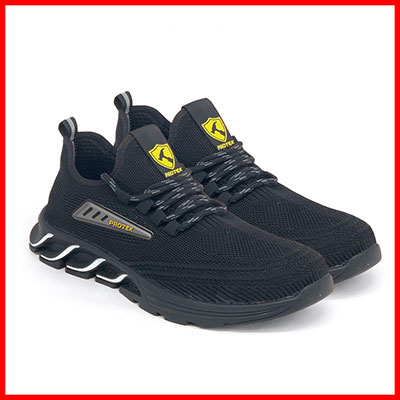 6. PROTEK Kevlar Flexi Puncture Resistant Safety Shoes Men SFA755C1