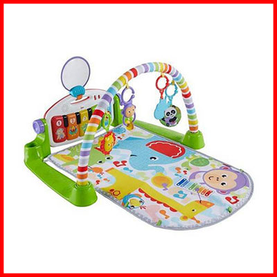 7. Fisher-Price Deluxe Kick & Play Piano Gym FGG45