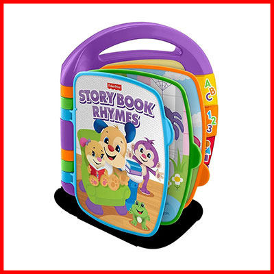 8. Fisher Price Laugh & Learn Storybook Rhymes Electronic Toys for Baby Kids