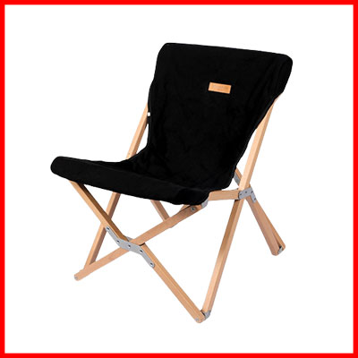9. Mountainhiker Solid Wood Outdoor Multi-purpose Wear-resistant Tear-resistant Canvas Chair
