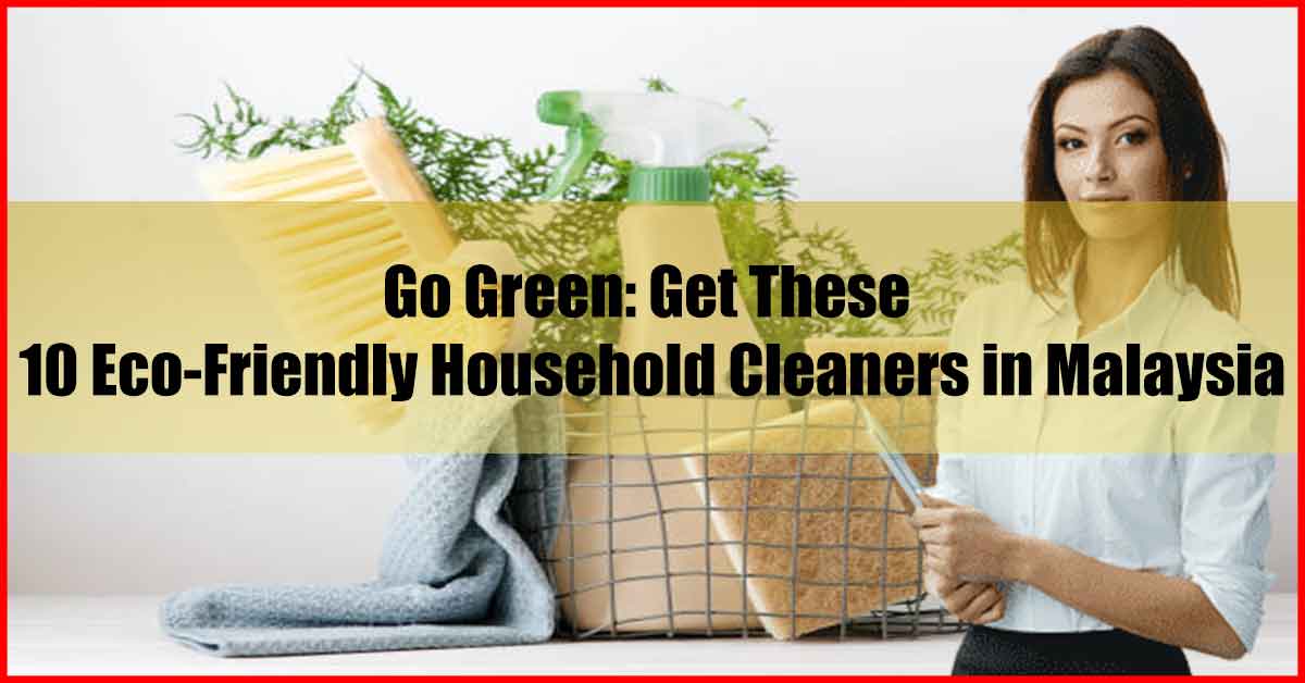 10 Best Eco-Friendly Household Cleaners Malaysia