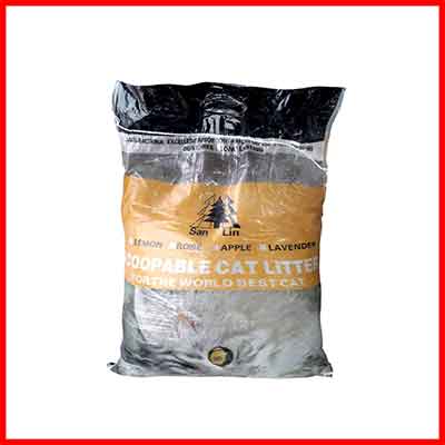 6. SANLIN’s Premium Cat Litter Sand