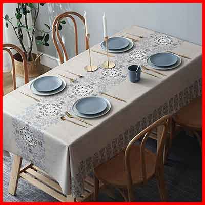1. Nordic Style Tablecloth