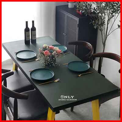 7. Only Home Garden’s Leather Tablecloth