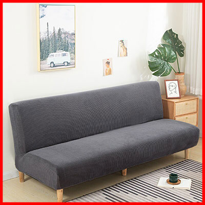 10. Armless Sofa Bed Cover