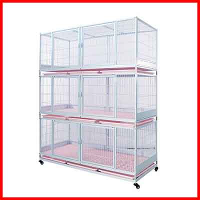 8. Expandable 3-Layer Cat Cage